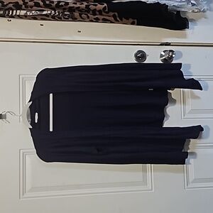 Dark blue size large cardigan